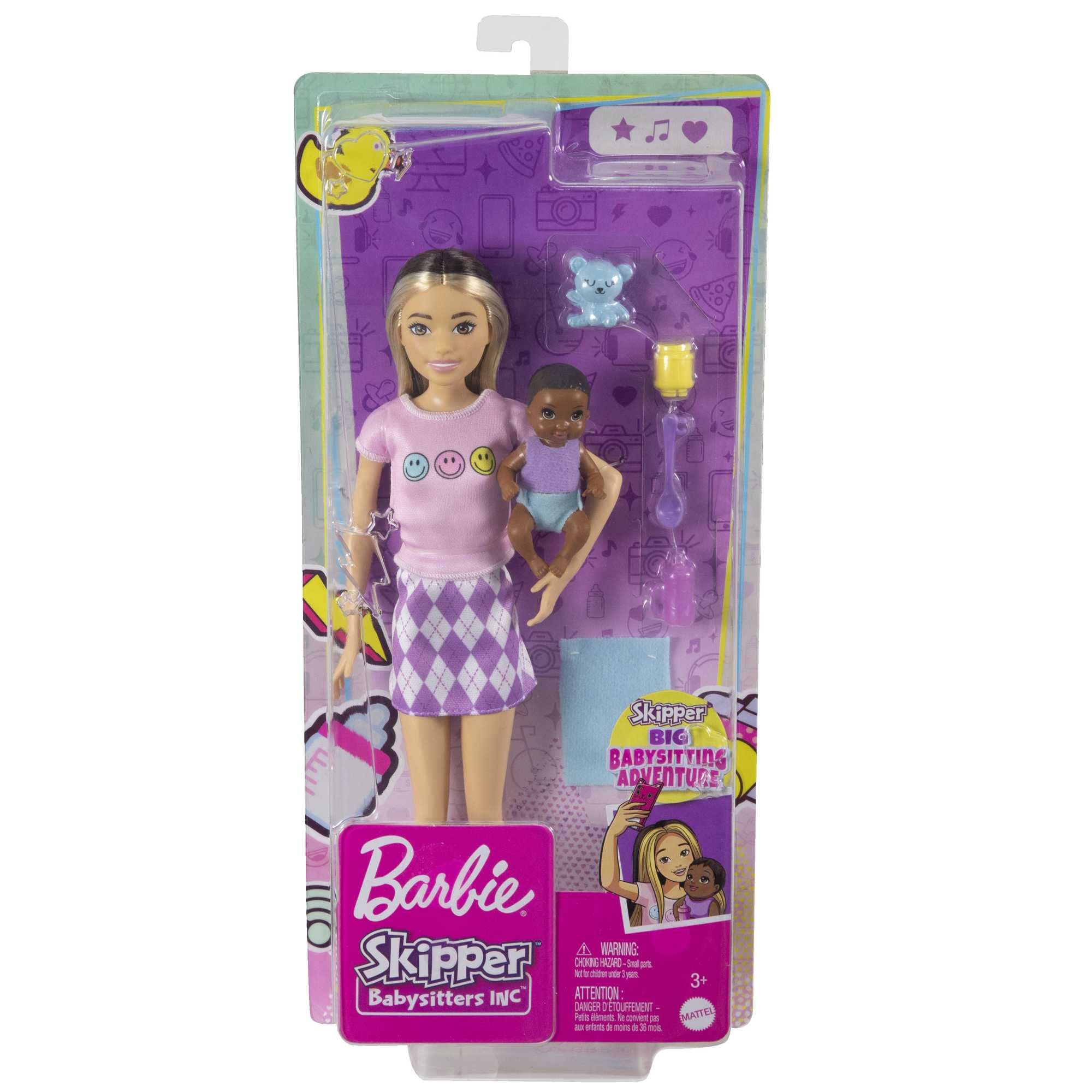 Foto 6 pulgar | Muñeca Barbie Skipper Babysitters Inc Con Set De Accesorios - Venta Internacional.