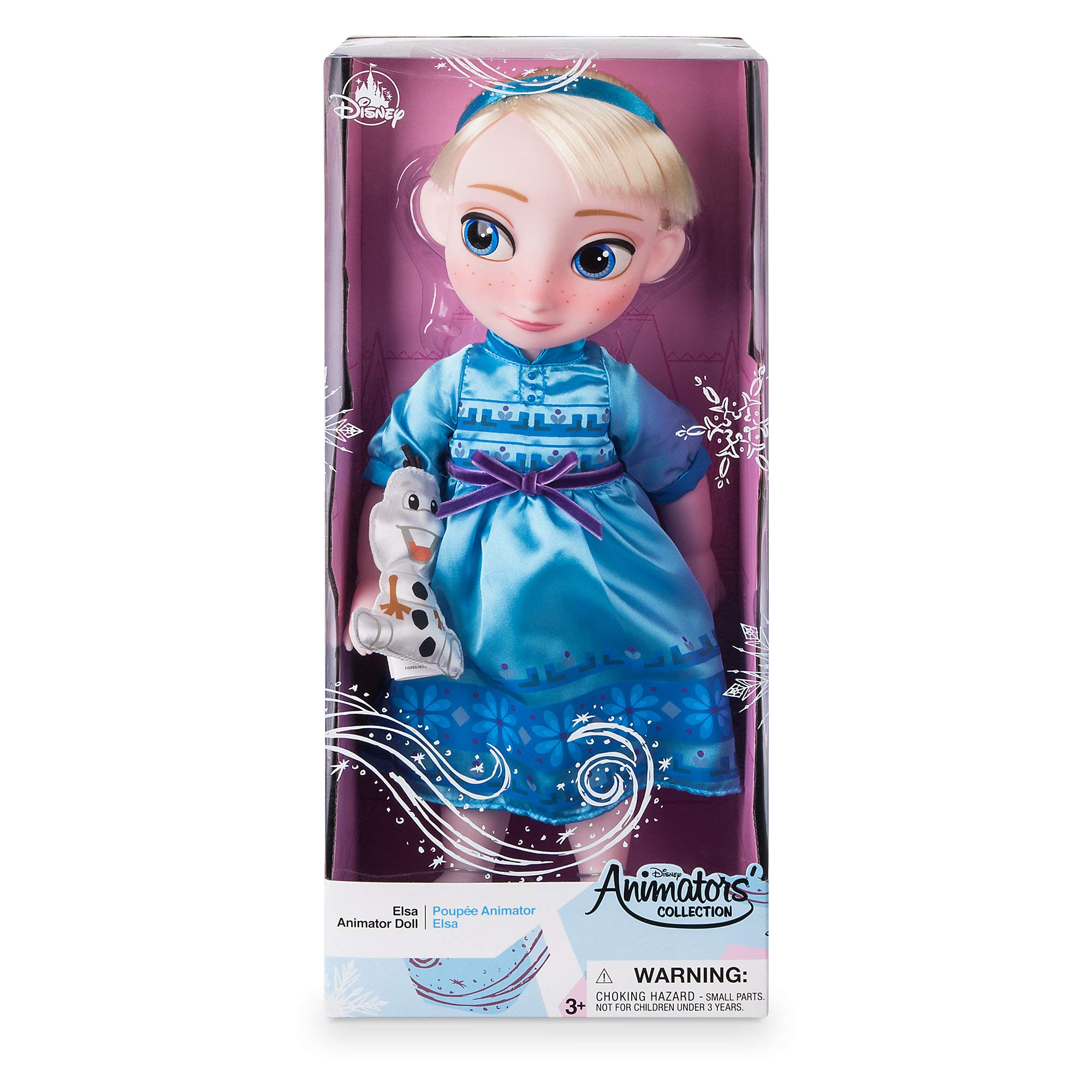 Foto 5 pulgar | Muñeca Elsa, Colección Oficial De Animadores De Disney Store, 40 Cm Con Olaf - Venta Internacional.