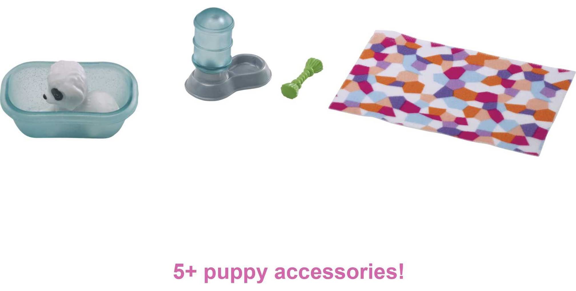 Foto 5 pulgar | Miniset De Juego Barbie Con 2 Cachorros De Mascota, Caseta De Perro Y Accesorios - Venta Internacional.