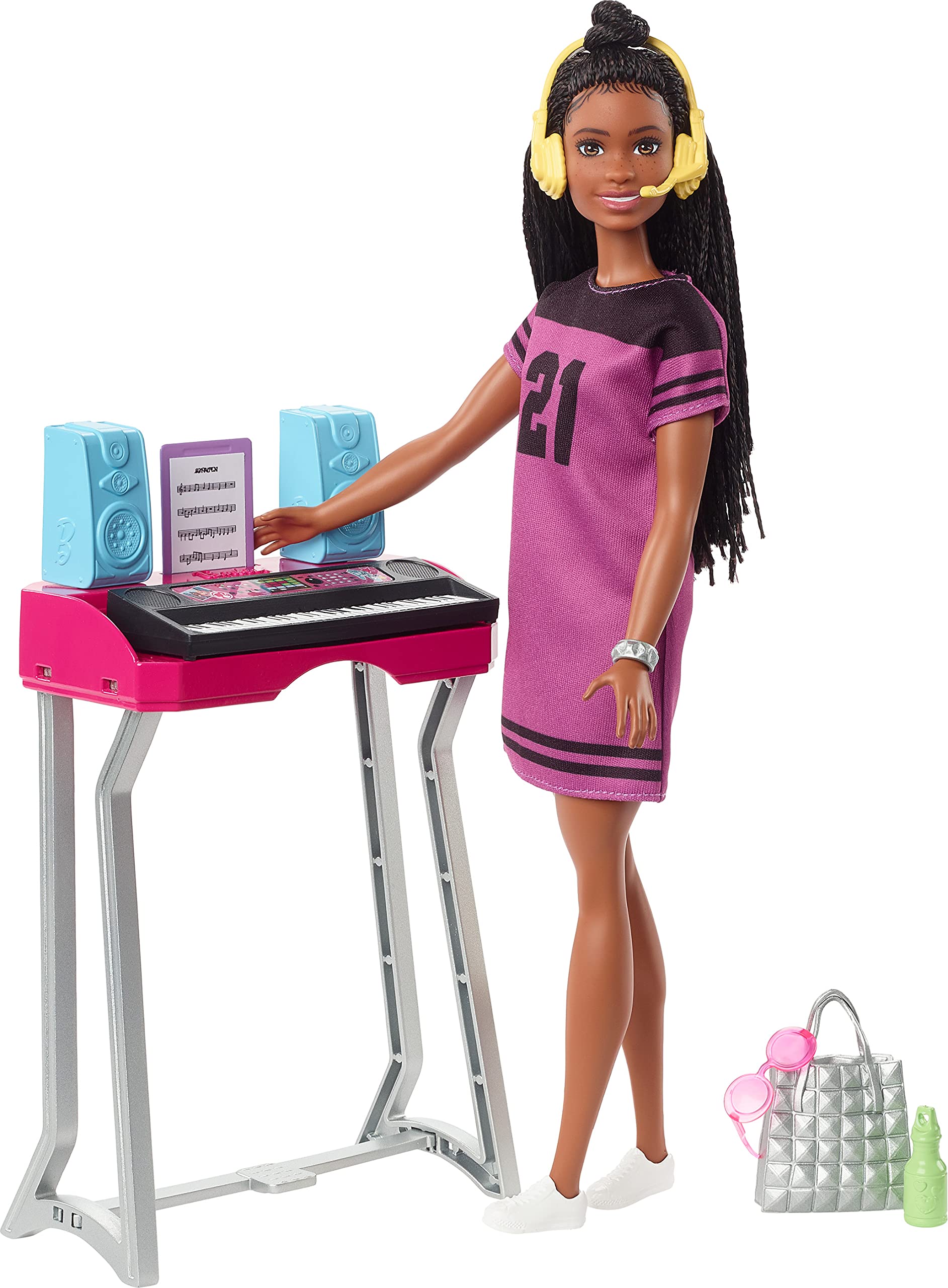 Foto 2 pulgar | Muñeca Barbie Big City, Big Dreams Brooklyn Roberts De 29 Cm Con Acc - Venta Internacional.