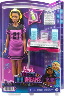 Foto 6 | Muñeca Barbie Big City, Big Dreams Brooklyn Roberts De 29 Cm Con Acc - Venta Internacional.