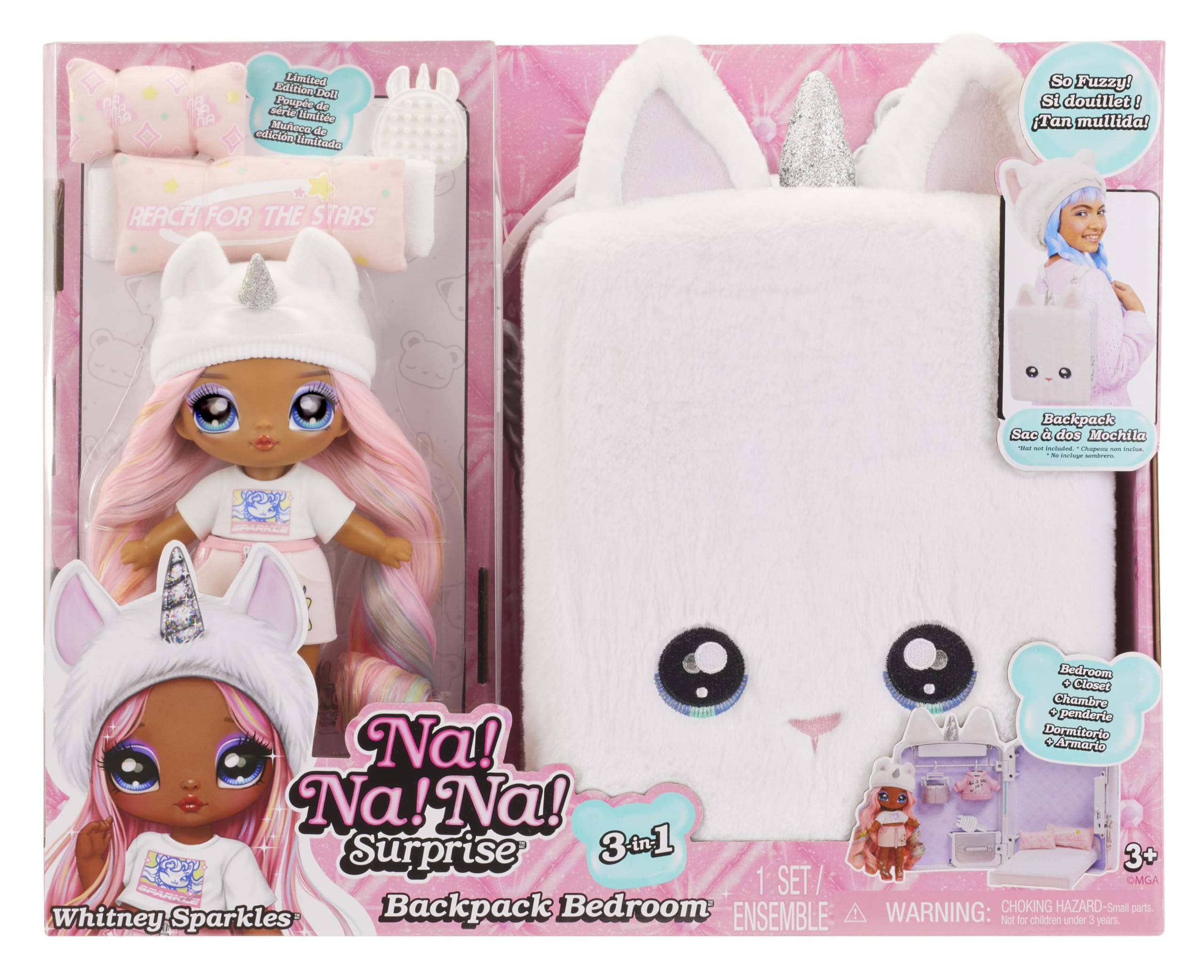 Foto 6 | Mochila Playset Bedroom Unicorn Na! ¡no! ¡no! Sorpresa - Venta Internacional.