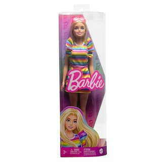 Foto 6 | Muñeca De Moda Barbie Fashionistas #197 Con Cabello Rubio Y Tirantes - Venta Internacional.