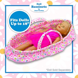Foto 3 | Cesta Para Muñecas June Garden Cozy Dream Para Niña Estadounidense De 18 Pulgadas - Venta Internacional.