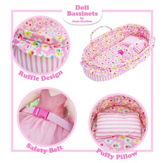 Foto 5 | Cesta Para Muñecas June Garden Cozy Dream Para Niña Estadounidense De 18 Pulgadas - Venta Internacional.