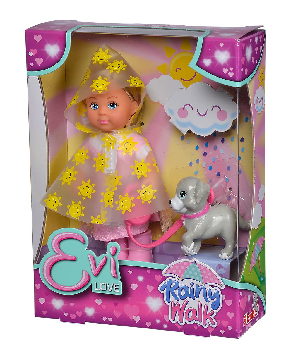 Foto 5 pulgar | Muñeca Simba Evi Love Rainy Walk 105733592 Con Traje De Lluvia De 12 Cm - Venta Internacional.