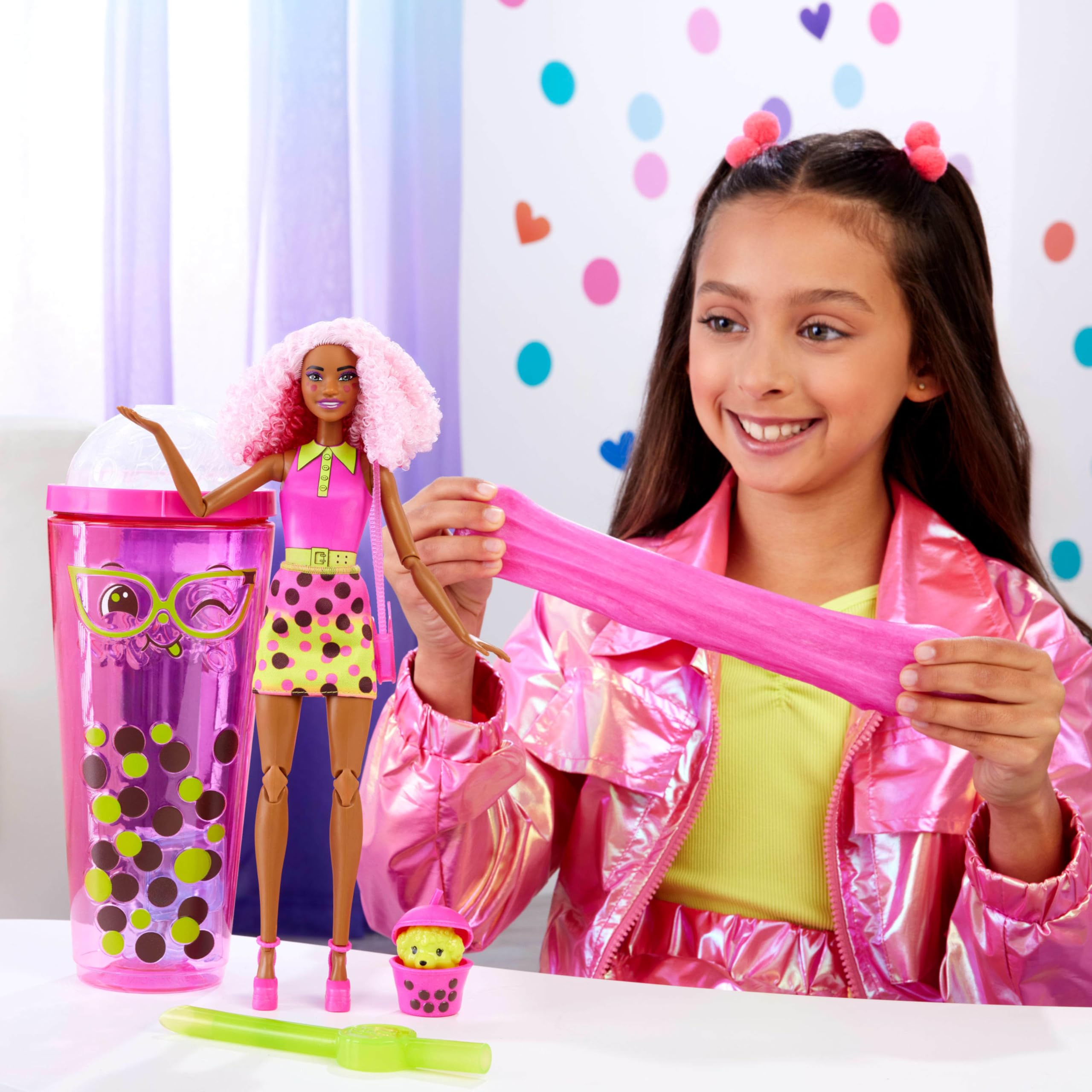 Foto 2 | Muñeca Moderna Barbie Pop Reveal Bubble Tea Con 8 Sorpresas - Venta Internacional.