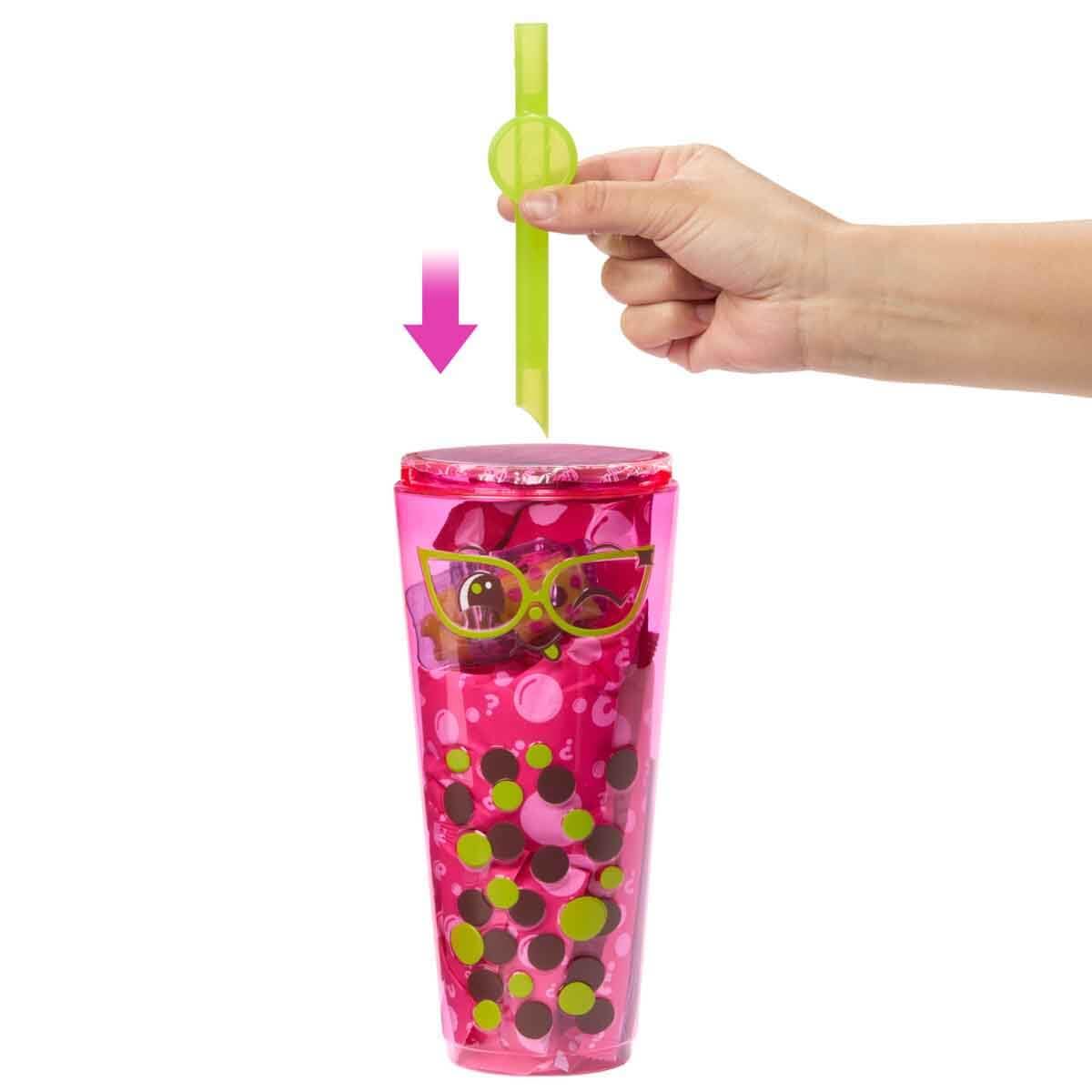 Foto 5 pulgar | Muñeca Moderna Barbie Pop Reveal Bubble Tea Con 8 Sorpresas - Venta Internacional.