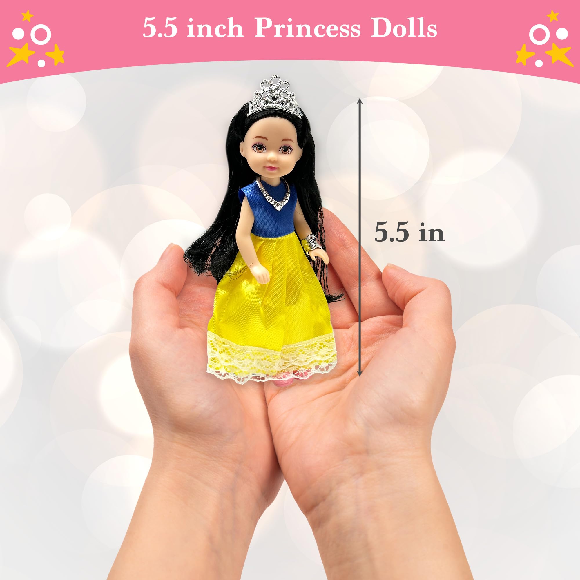 Foto 5 pulgar | Set De Muñecas Princess Toy De La Colección De Muñecas De Nueva York Con Acceso. - Venta Internacional.