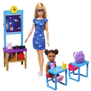 Foto 1 | Barbie Gtw34 Space Discovery Dolls Y Science Classroom P - Venta Internacional.