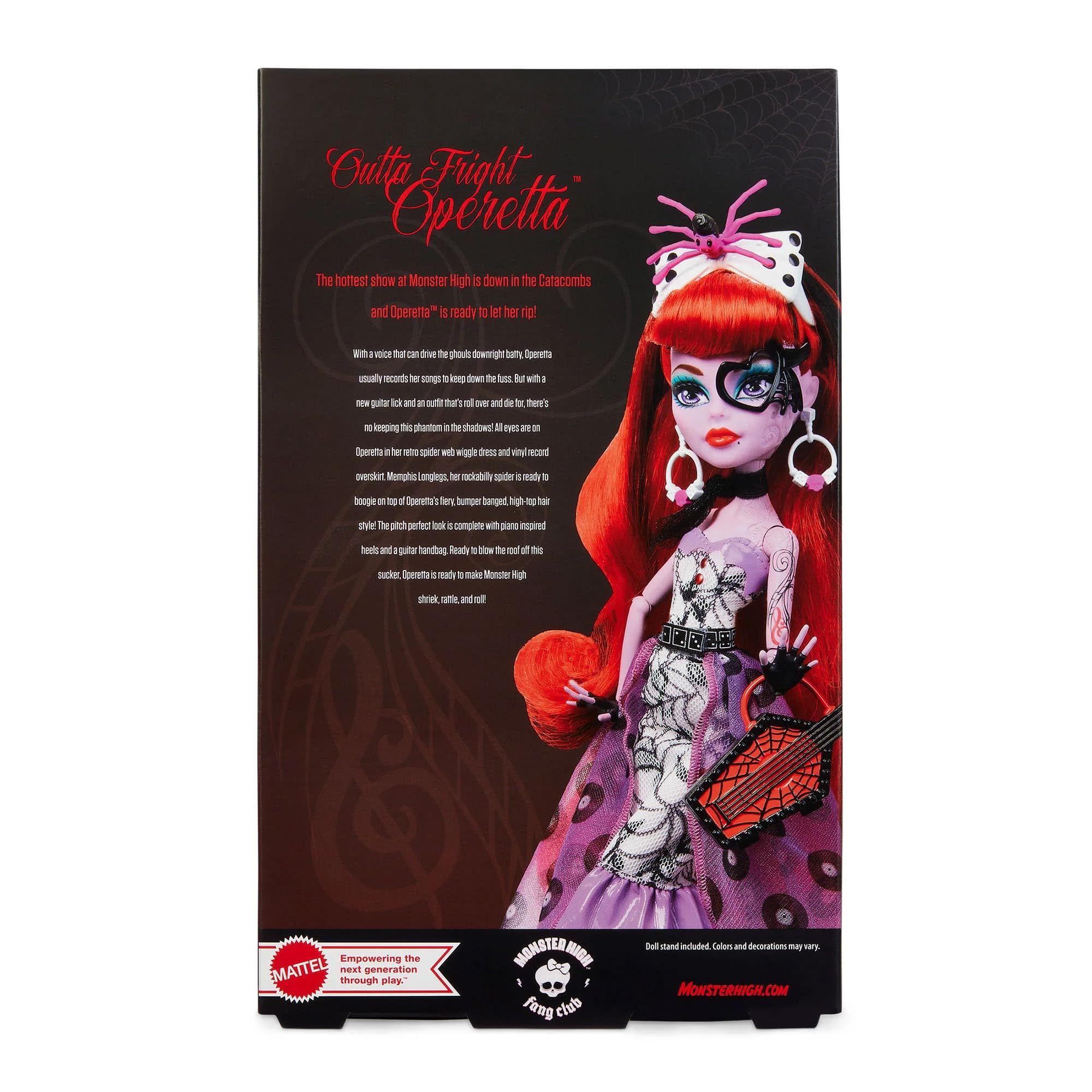 Foto 5 pulgar | Opereta Doll Monster High Fang Club Outta Fright, 26 Cm - Venta Internacional.