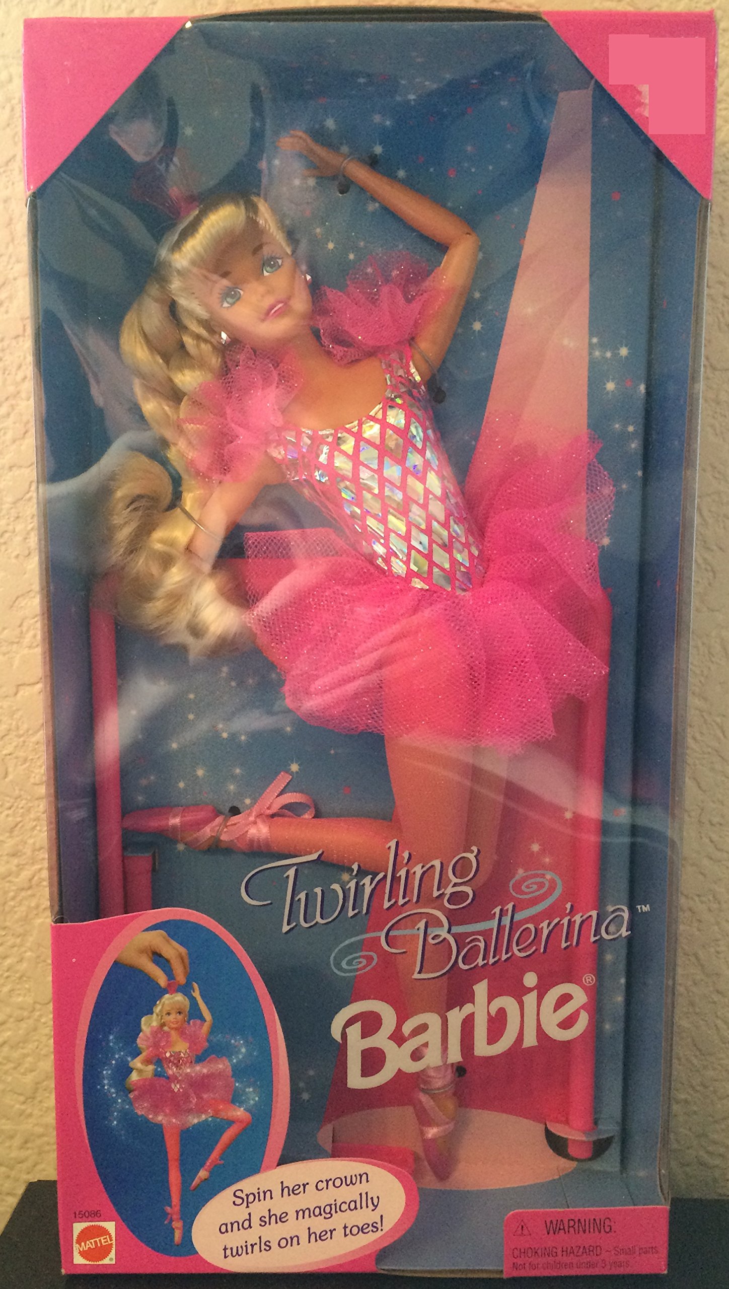 Foto 2 pulgar | Muñeca Mattel Barbie Twirling Ballerina - Venta Internacional.