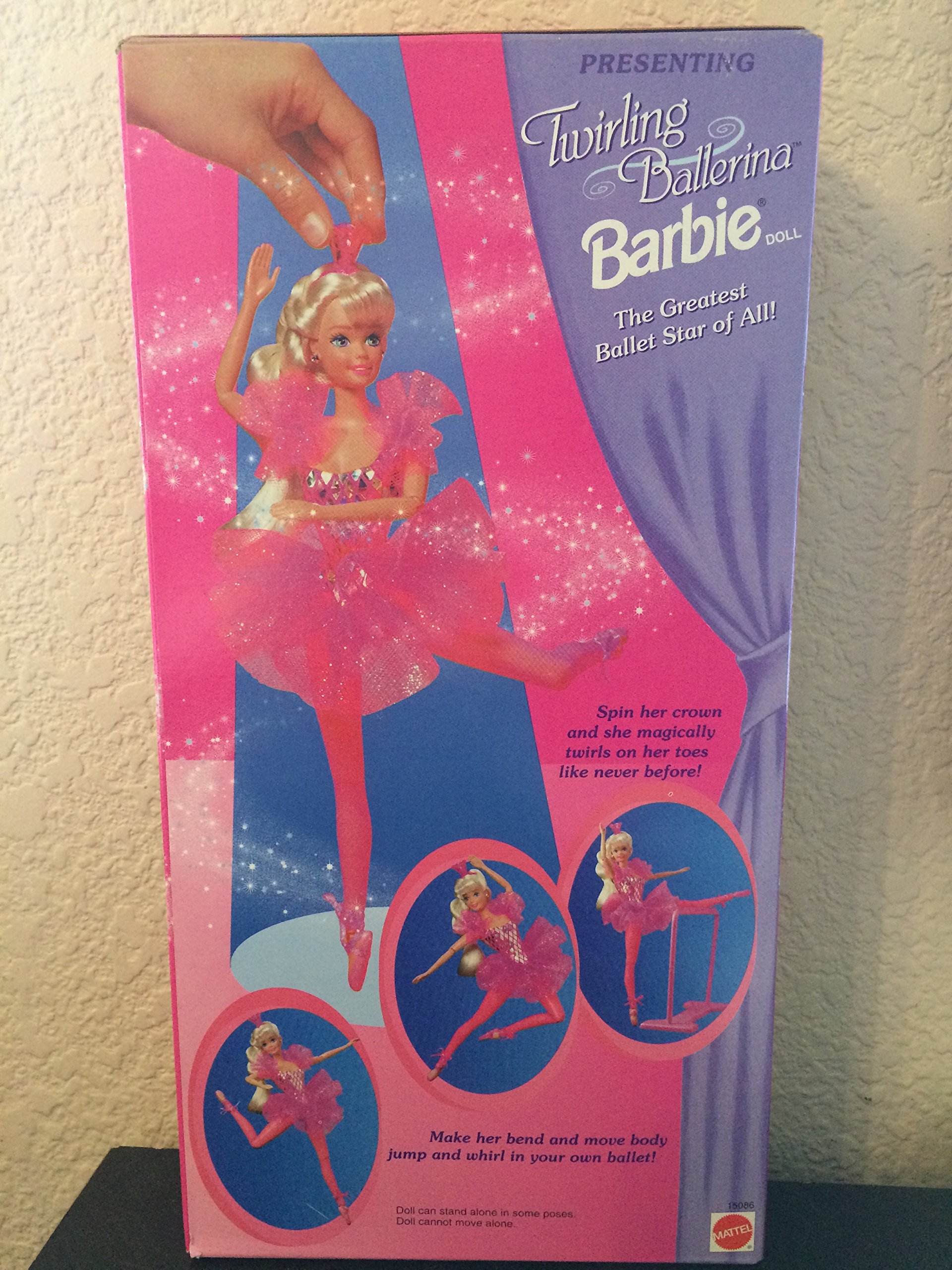 Foto 3 pulgar | Muñeca Mattel Barbie Twirling Ballerina - Venta Internacional.