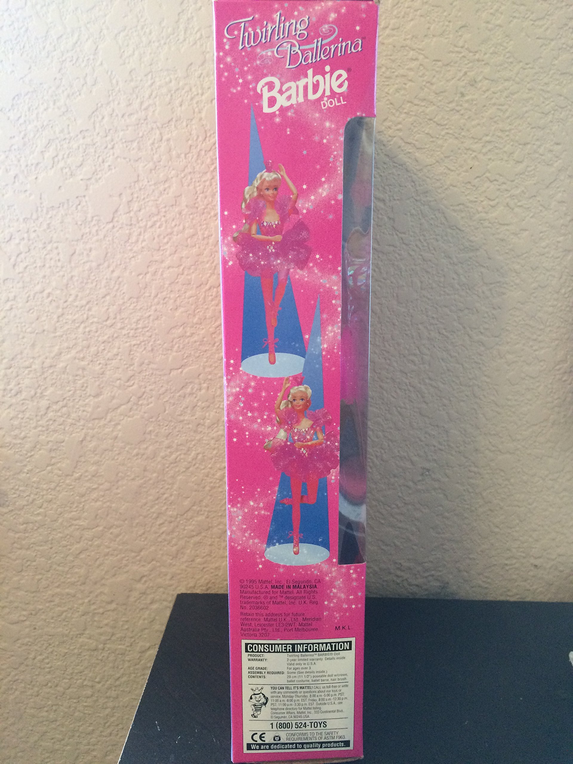 Foto 4 pulgar | Muñeca Mattel Barbie Twirling Ballerina - Venta Internacional.