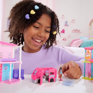 Foto 2 | Set De Juguetes Barbie Mini Barbieland Doll & Dreamcamper Con Piscina - Venta Internacional.