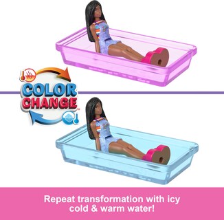 Foto 3 | Set De Juguetes Barbie Mini Barbieland Doll & Dreamcamper Con Piscina - Venta Internacional.