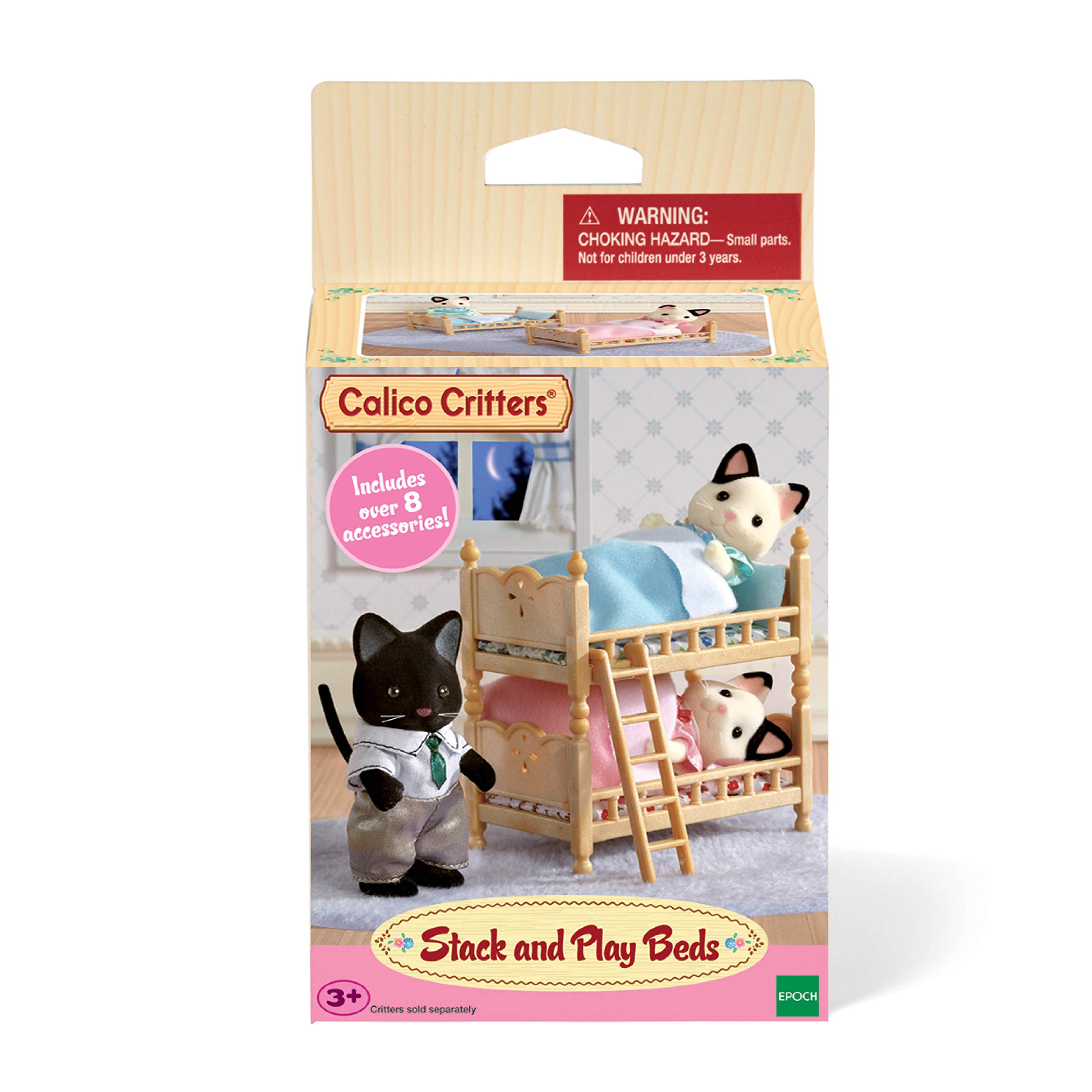 Foto 8 pulgar | Literas Calico Critters De Doll House Furniture Stack N Play - Venta Internacional.