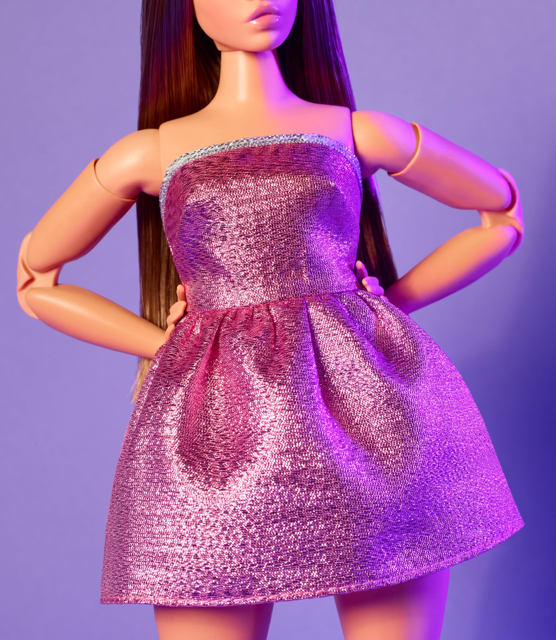 Foto 5 pulgar | Muñeca Barbie Looks, Número 24, Coleccionable, Con Cabello Castaño Y A La Moda - Venta Internacional.