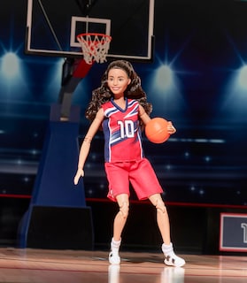 Foto 2 | Muñeca Barbie Signature Sue Bird Con Uniforme Número 10 Y Pelota De Baloncesto - Venta Internacional.