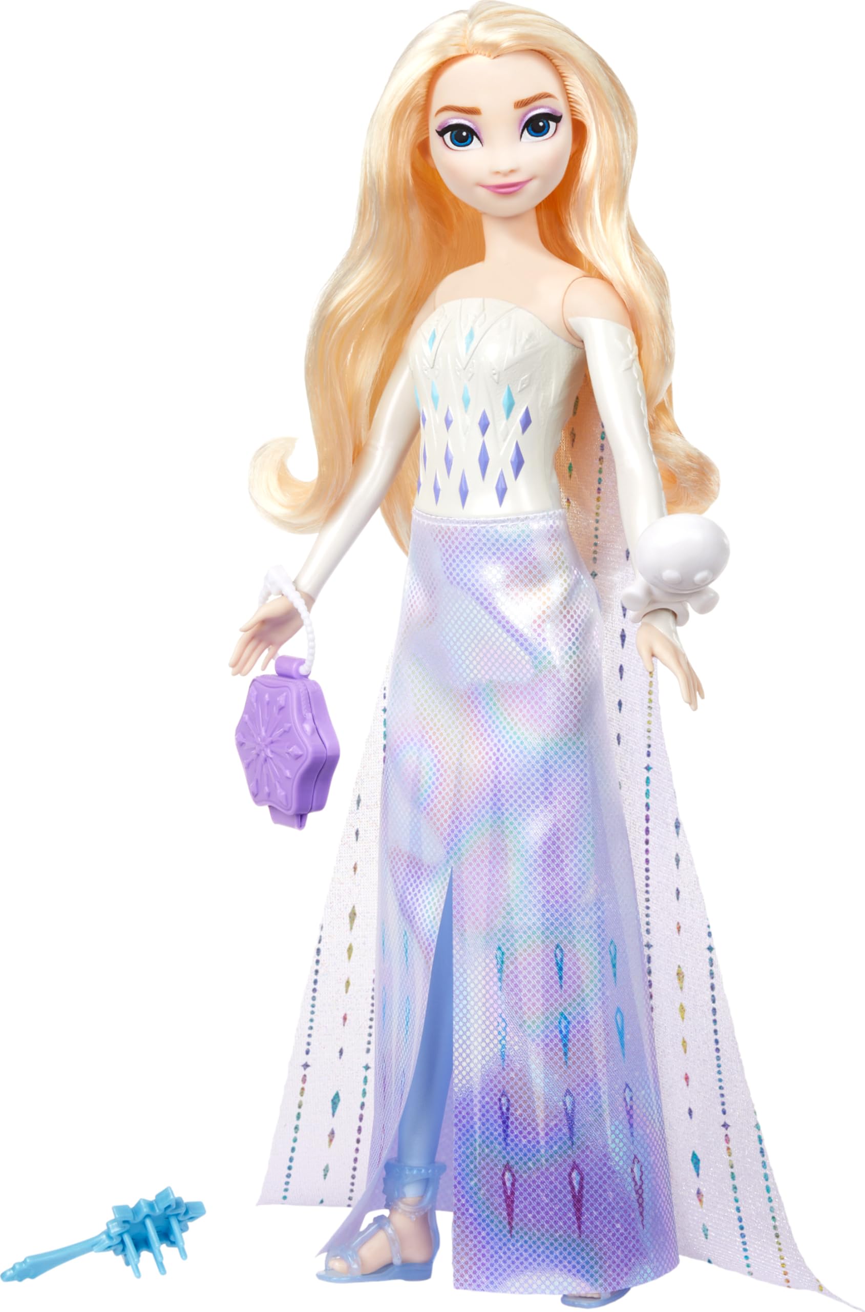 Foto 5 pulgar | Muñeca De Moda Mattel Disney Frozen Elsa Con 11 Sorpresas - Venta Internacional.
