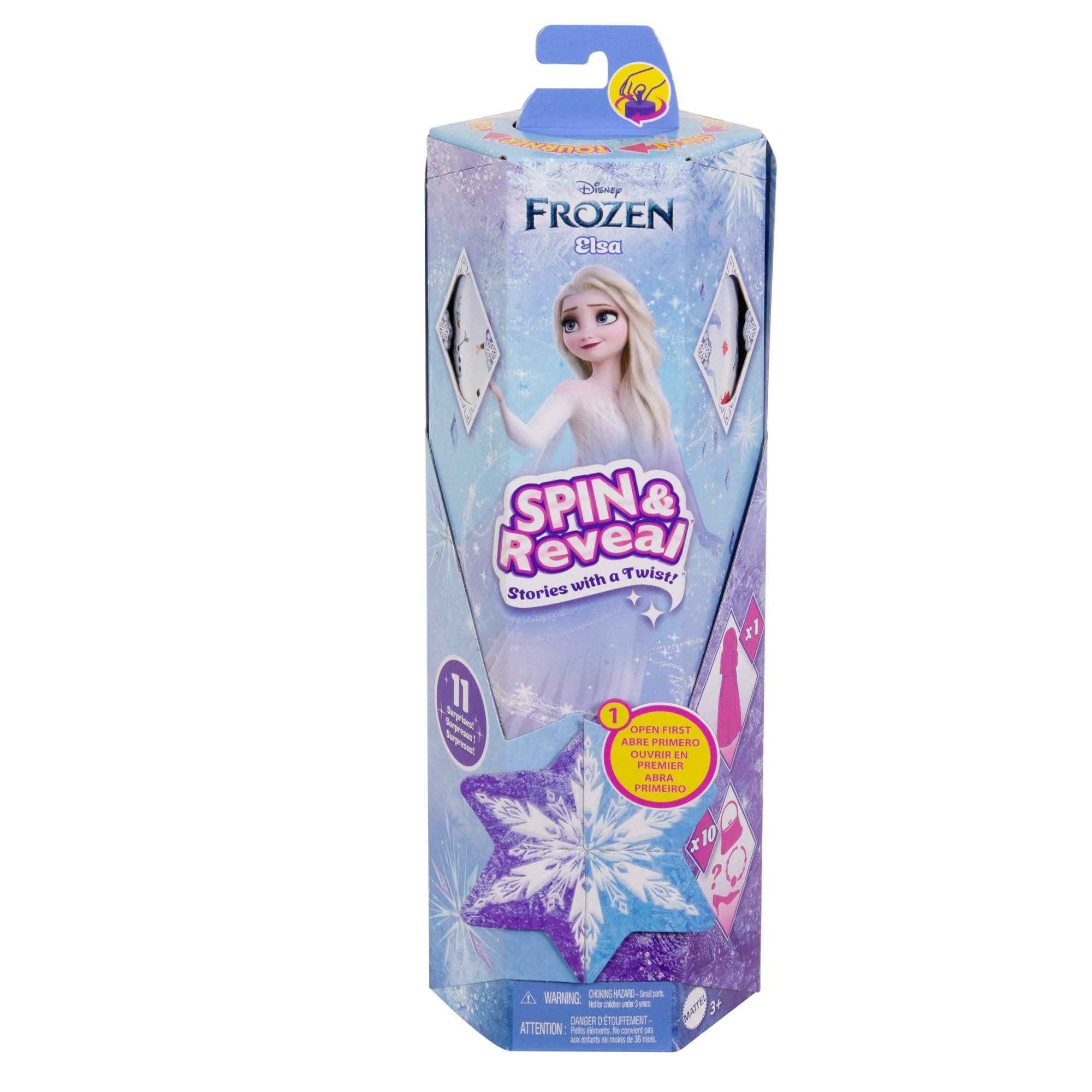 Foto 8 pulgar | Muñeca De Moda Mattel Disney Frozen Elsa Con 11 Sorpresas - Venta Internacional.