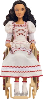 Foto 5 | Muñeca de Moda Mattel Universal Wicked Nessarose con Silla De Ruedas - Venta Internacional