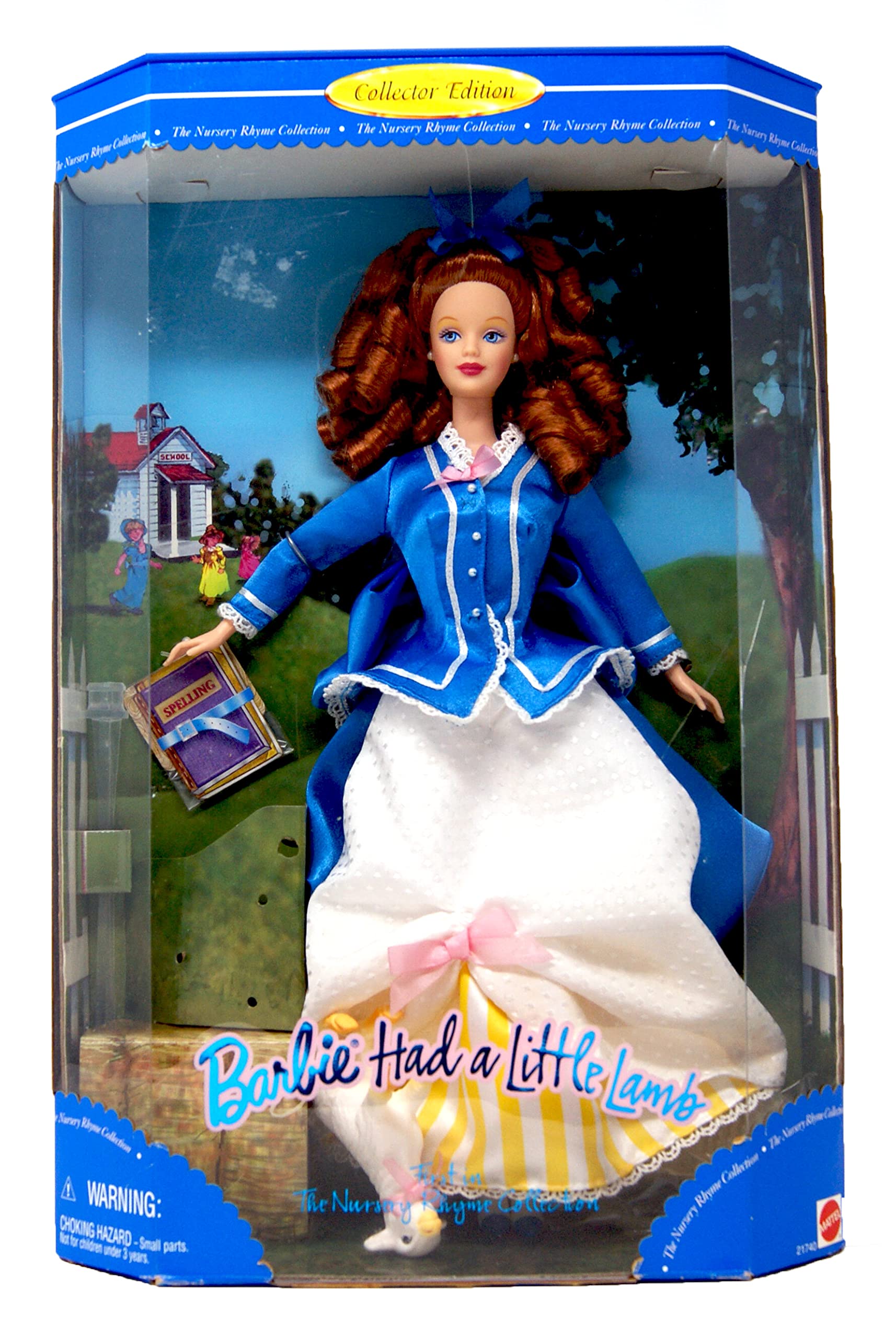 Foto 2 pulgar | Muñeca Barbie Had A Little Lamb 1998 Mattel F14 Con Vestido De Pascua - Venta Internacional.