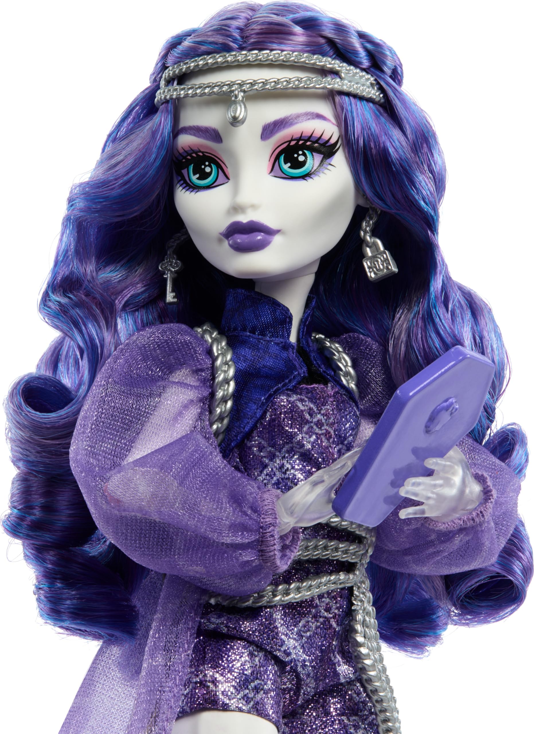 Foto 4 pulgar | Muñeca Monster High Spectra Vondergeist Con Hurón Como Mascota Rhuen - Venta Internacional.