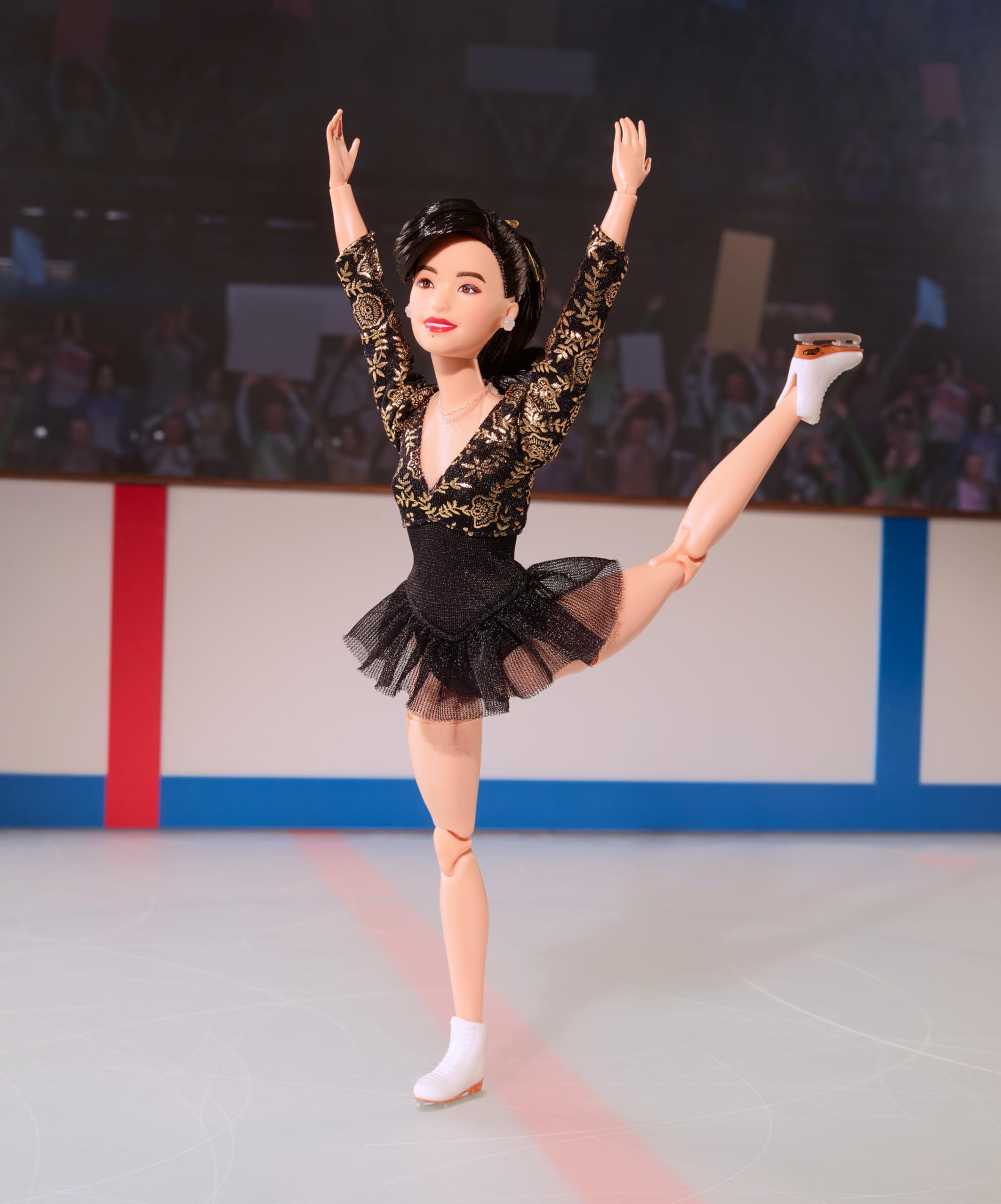 Foto 4 pulgar | Muñeca Barbie Que Inspira A Las Mujeres Kristi Yamaguchi, Juegos Olímpicos De 1992 - Venta Internacional.