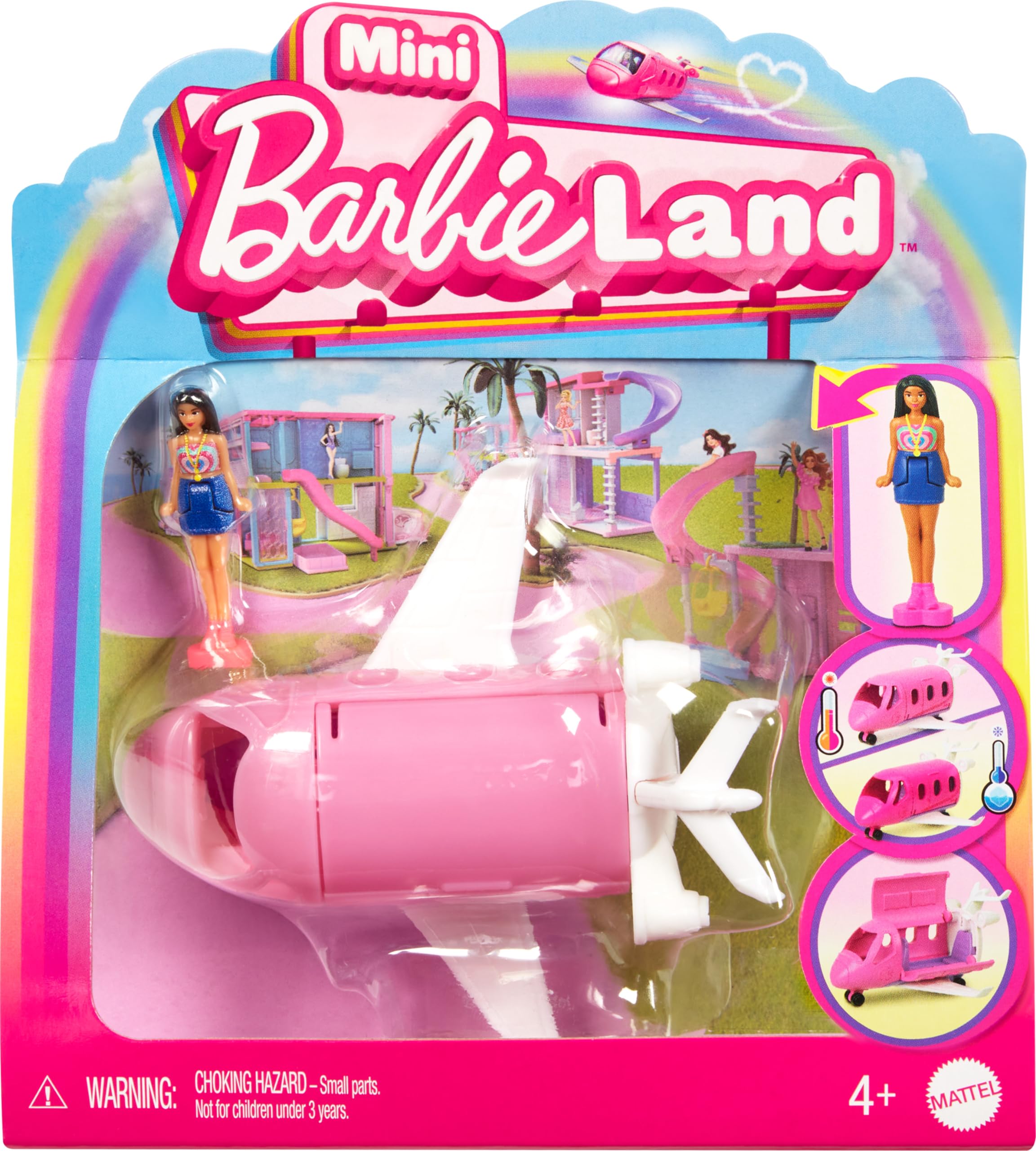 Foto 2 pulgar | Set De Juguetes Barbie Mini Barbieland Doll & Toy Vehicle With Dreamplane - Venta Internacional.