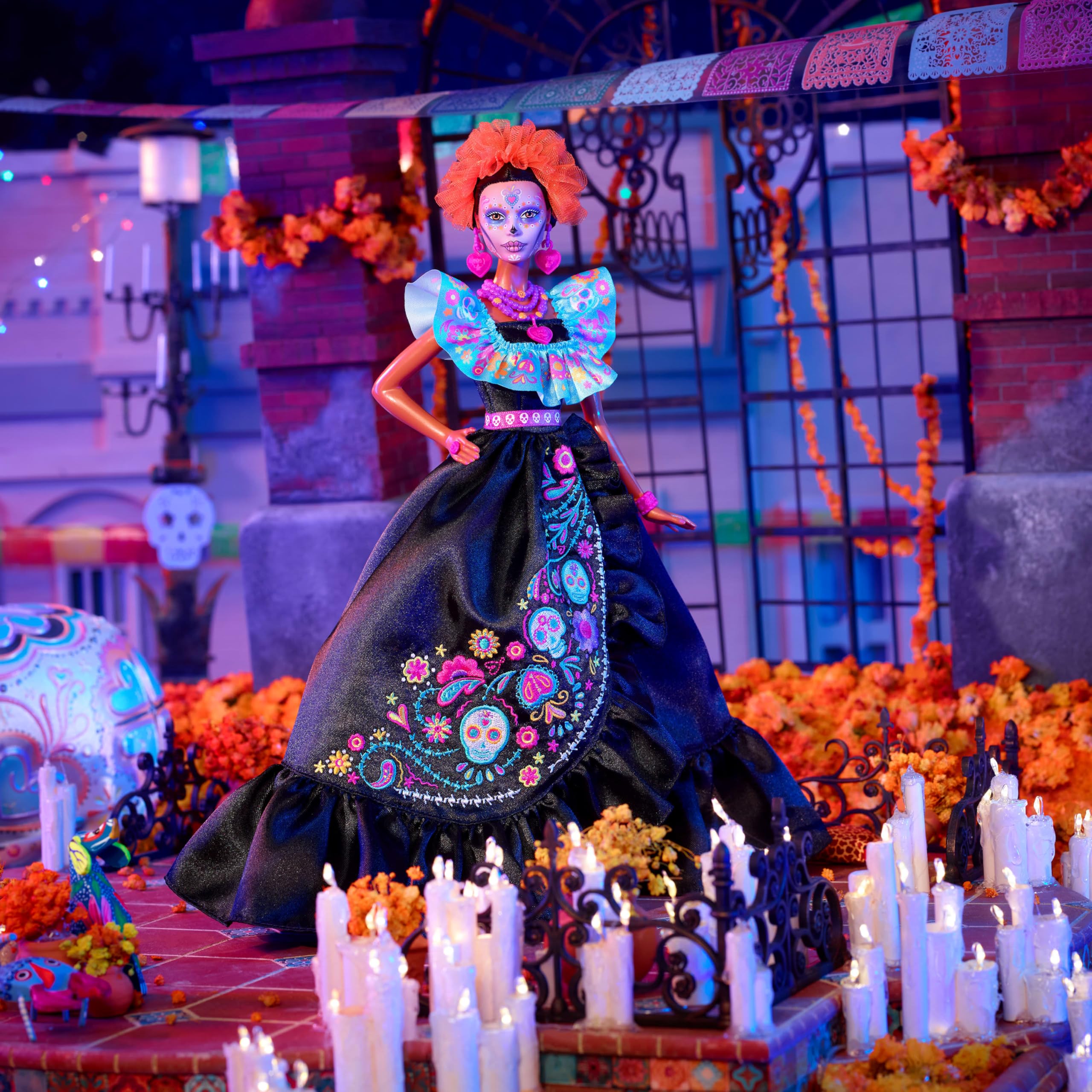 Foto 2 | Muñeca Barbie Signature 2024 Día De Muertos Con Accesorios - Venta Internacional.