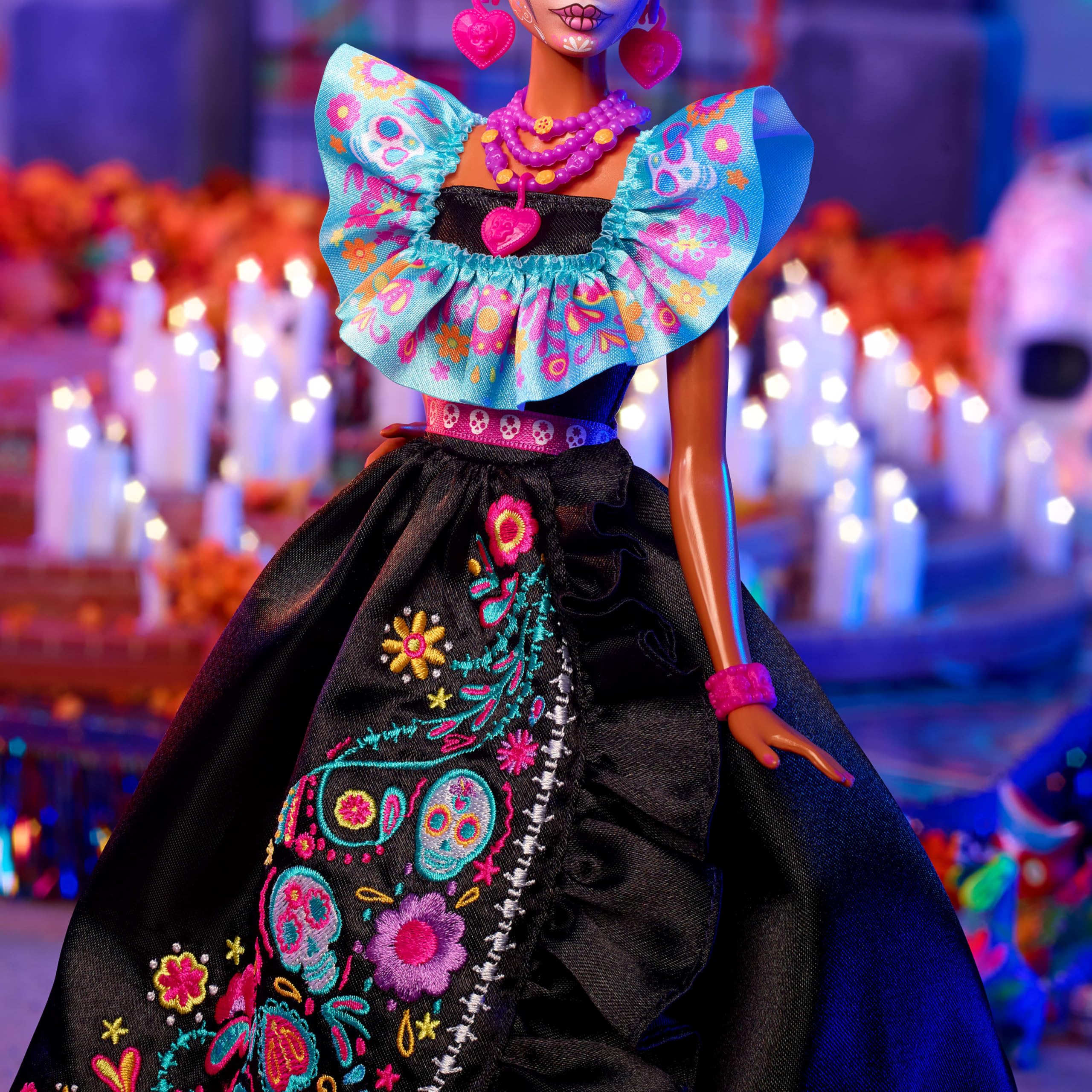 Foto 5 pulgar | Muñeca Barbie Signature 2024 Día De Muertos Con Accesorios - Venta Internacional.