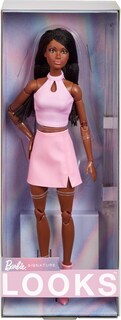 Foto 1 | Muñeca Barbie Looks Coleccionable Número 21 Con Trenzas Negras Y2k - Venta Internacional.