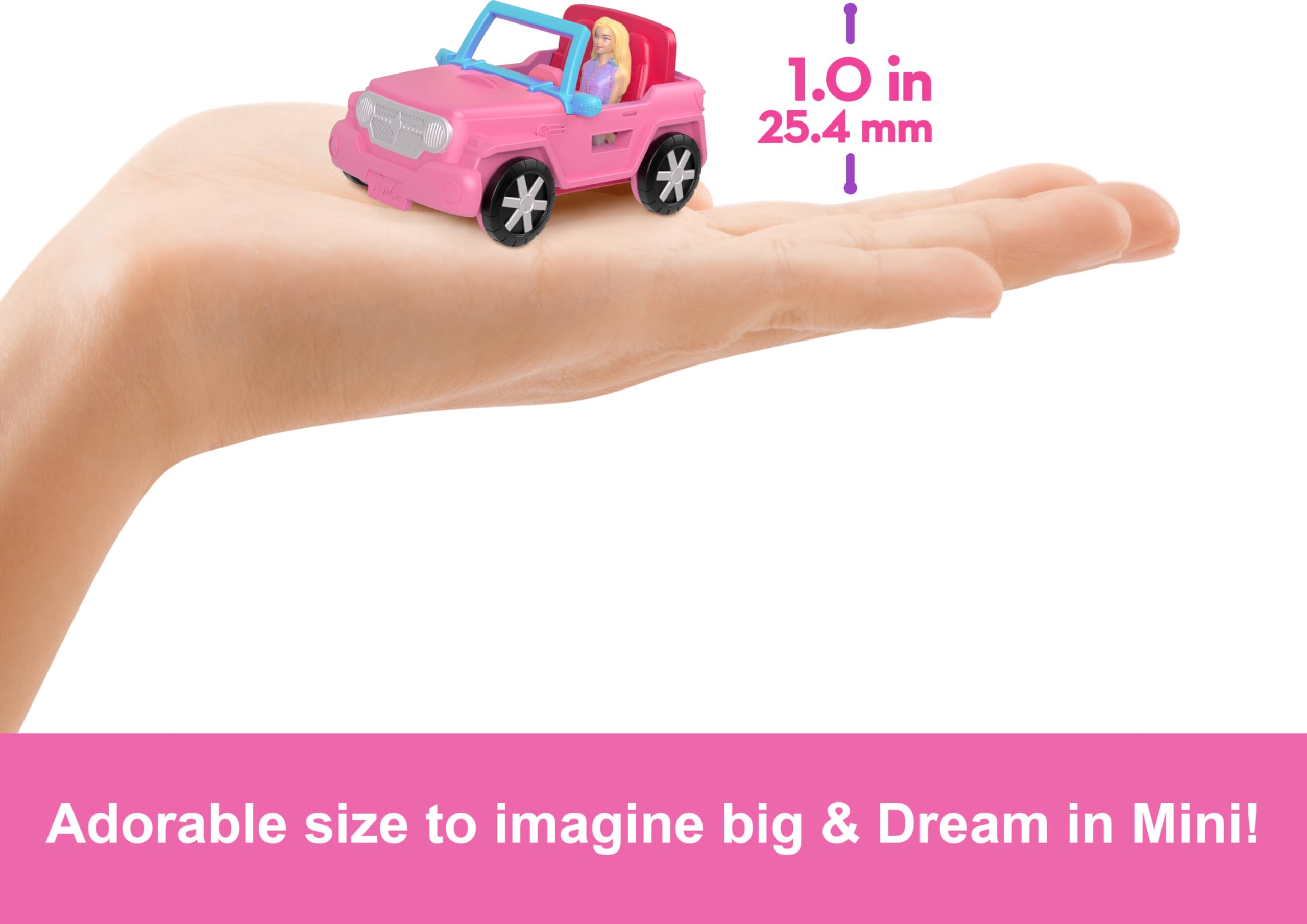 Foto 5 pulgar | Set De Juguetes Barbie Mini Barbieland Para Muñeca Y Vehículo De Juguete Con Tienda De Campaña - Venta Internacional.