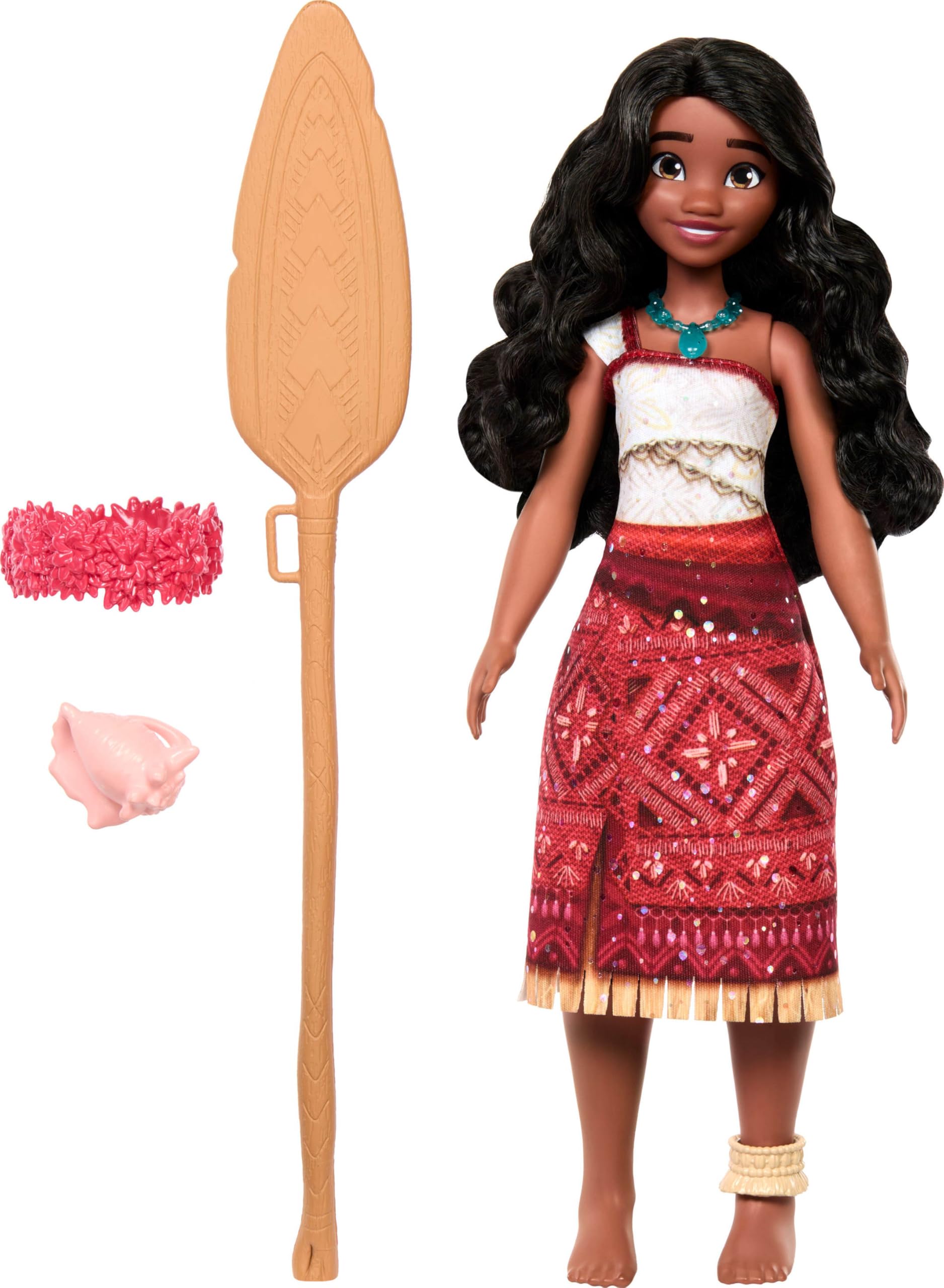 Foto 6 pulgar | Muñeca Mattel Disney Moana 2 Singing Adventure Con Disfraz - Venta Internacional.