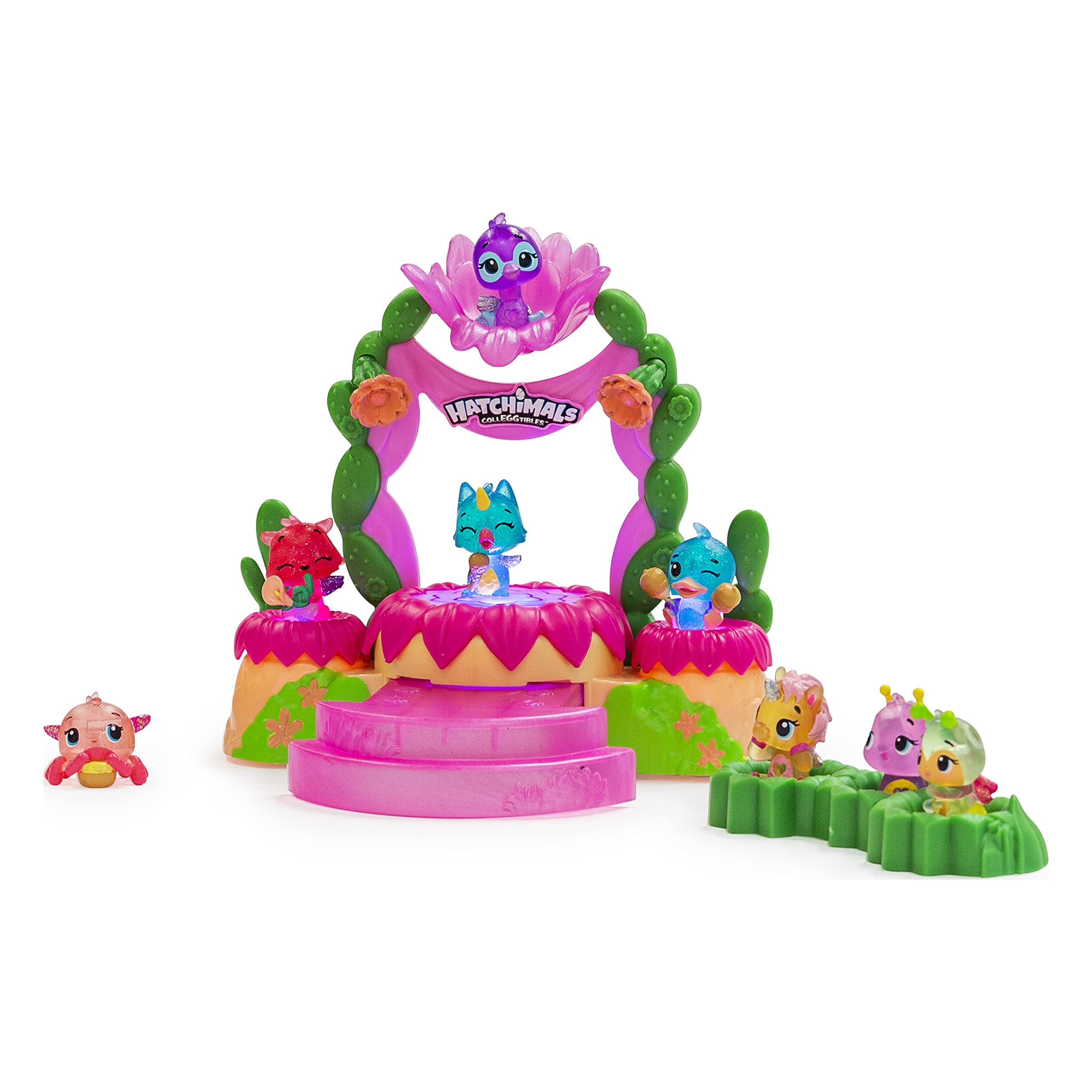 Foto 5 pulgar | Playset Hatchimals Colleggtibles Talent Show Con Temporada 4 - Venta Internacional.