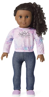 Foto 2 | Muñeca American Girl Truly Me De 18 Pulgadas Con Set Escolar Y De Fútbol - Venta Internacional.