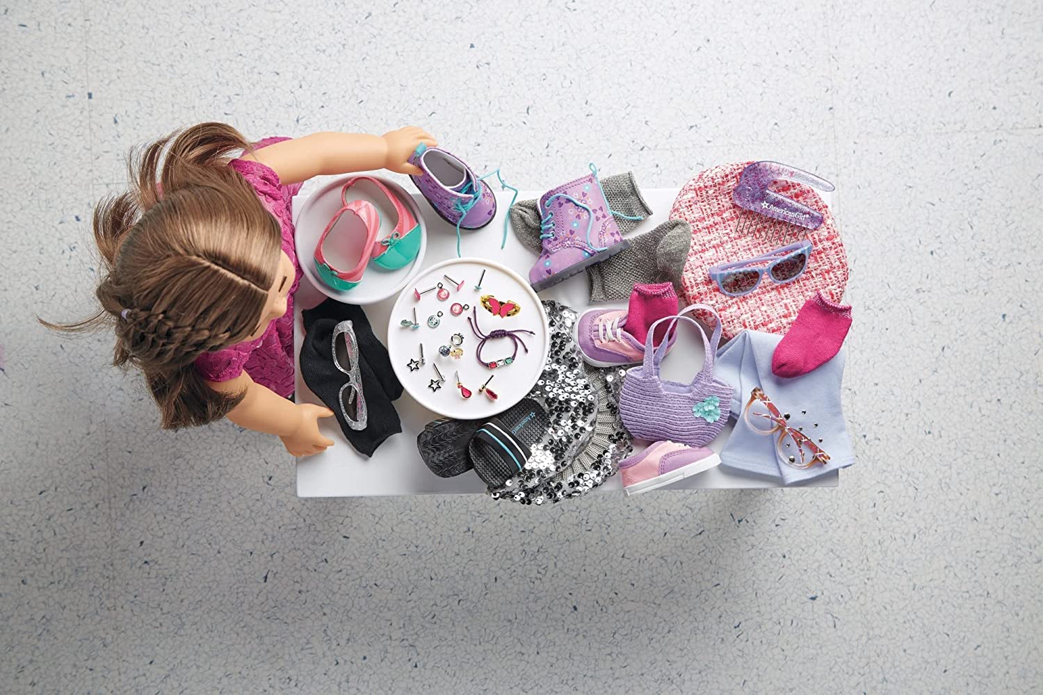 Foto 2 | Pincel American Girl Sparkly - Venta Internacional.