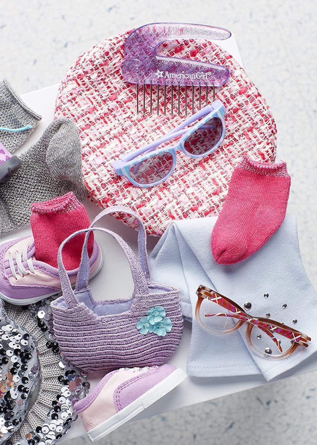 Foto 4 pulgar | Pincel American Girl Sparkly - Venta Internacional.