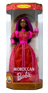 Foto 4 | Muñeca Mattel Barbie Dolls Of The World Moroccan Con Atuendo - Venta Internacional.