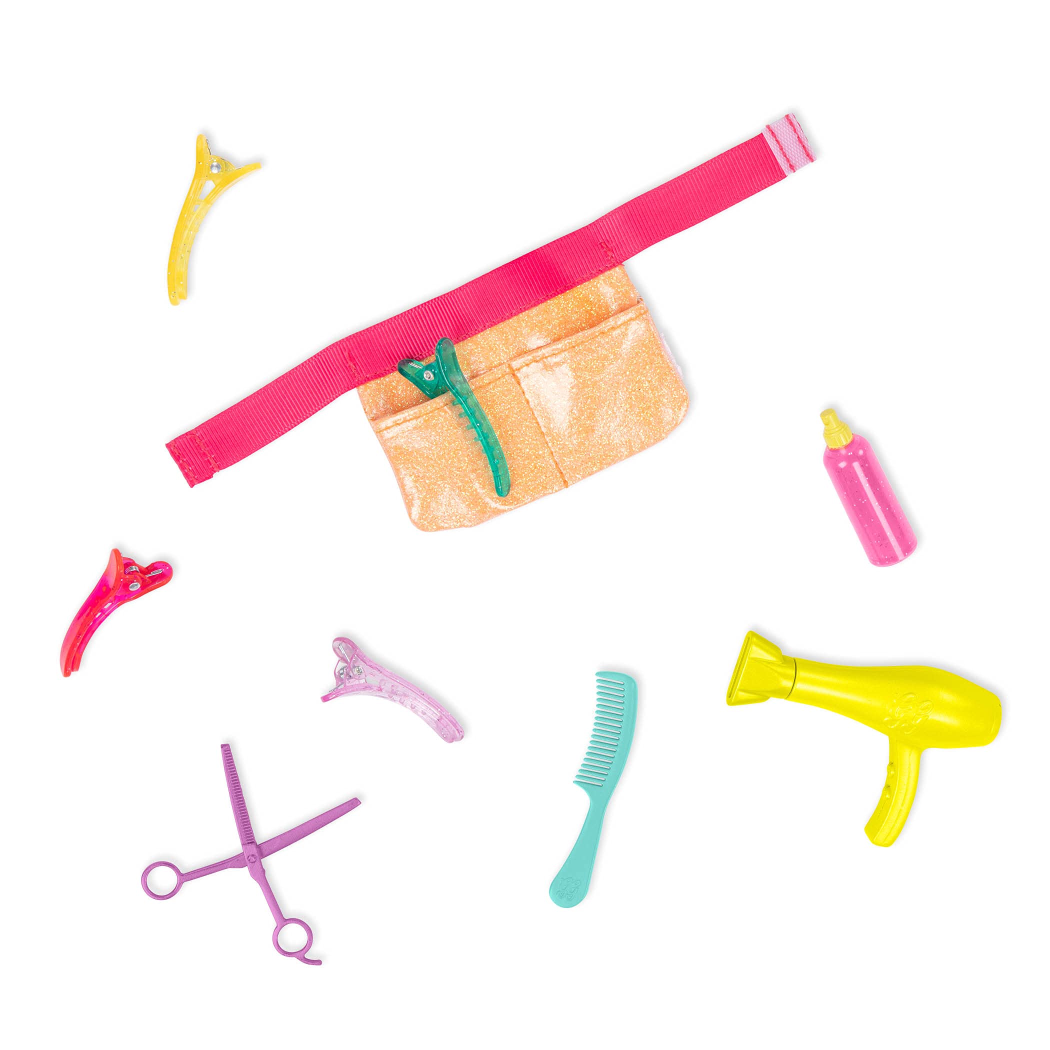 Foto 5 pulgar | Peluquería Lara Para Niñas Doll Glitter De 14 Pulgadas Con Accesorios Para Más De 3 - Venta Internacional.