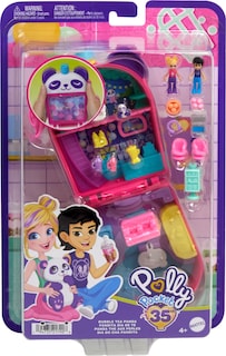 Foto 6 | Playset Polly Pocket Bubble Tea Panda Con 2 Micromuñecas - Venta Internacional.