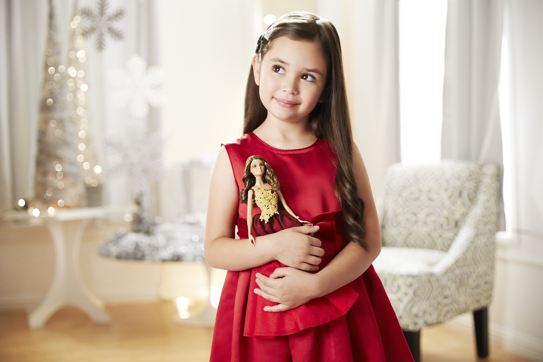 Foto 6 pulgar | Muñeca Barbie Para Las Vacaciones De 2016 Con Falda Roja Brillante En Degradado - Venta Internacional.