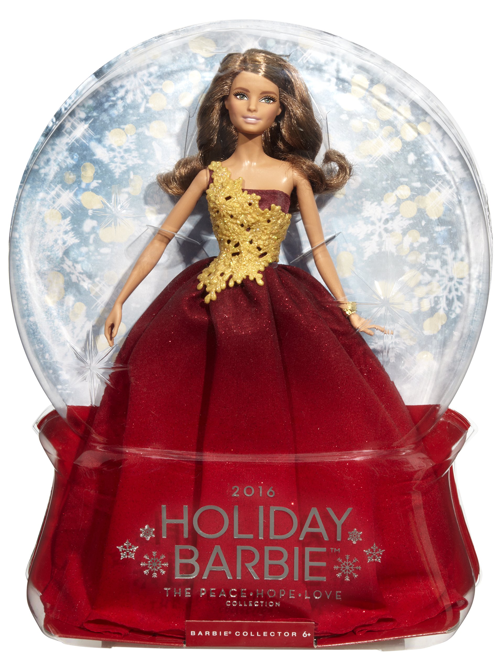 Foto 8 pulgar | Muñeca Barbie Para Las Vacaciones De 2016 Con Falda Roja Brillante En Degradado - Venta Internacional.