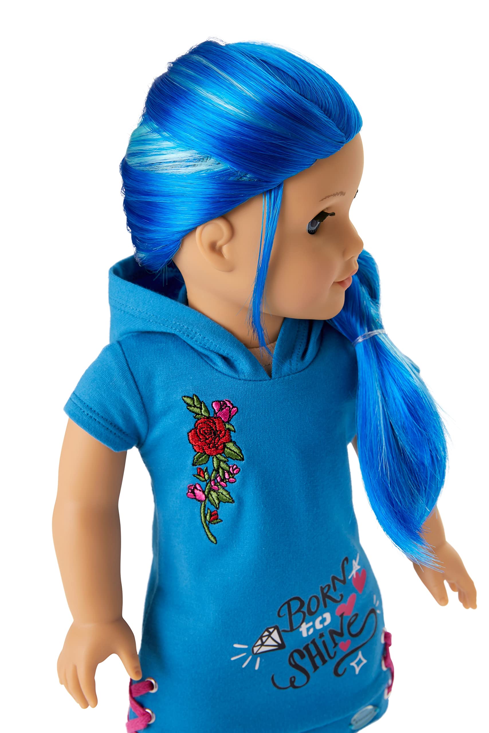 Foto 3 pulgar | Muñeca American Girl Truly Me #90 De 18 Pulgadas Con Ojos Azules Y Vestido - Venta Internacional.