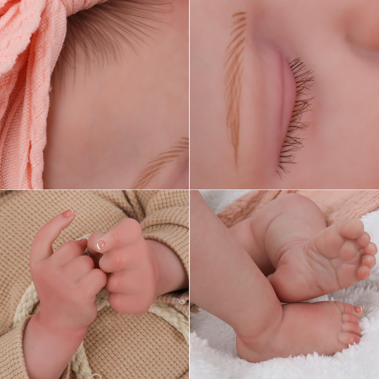 Foto 4 pulgar | Muñeca Reborn Charex Realista 50 Cm - Venta Internacional