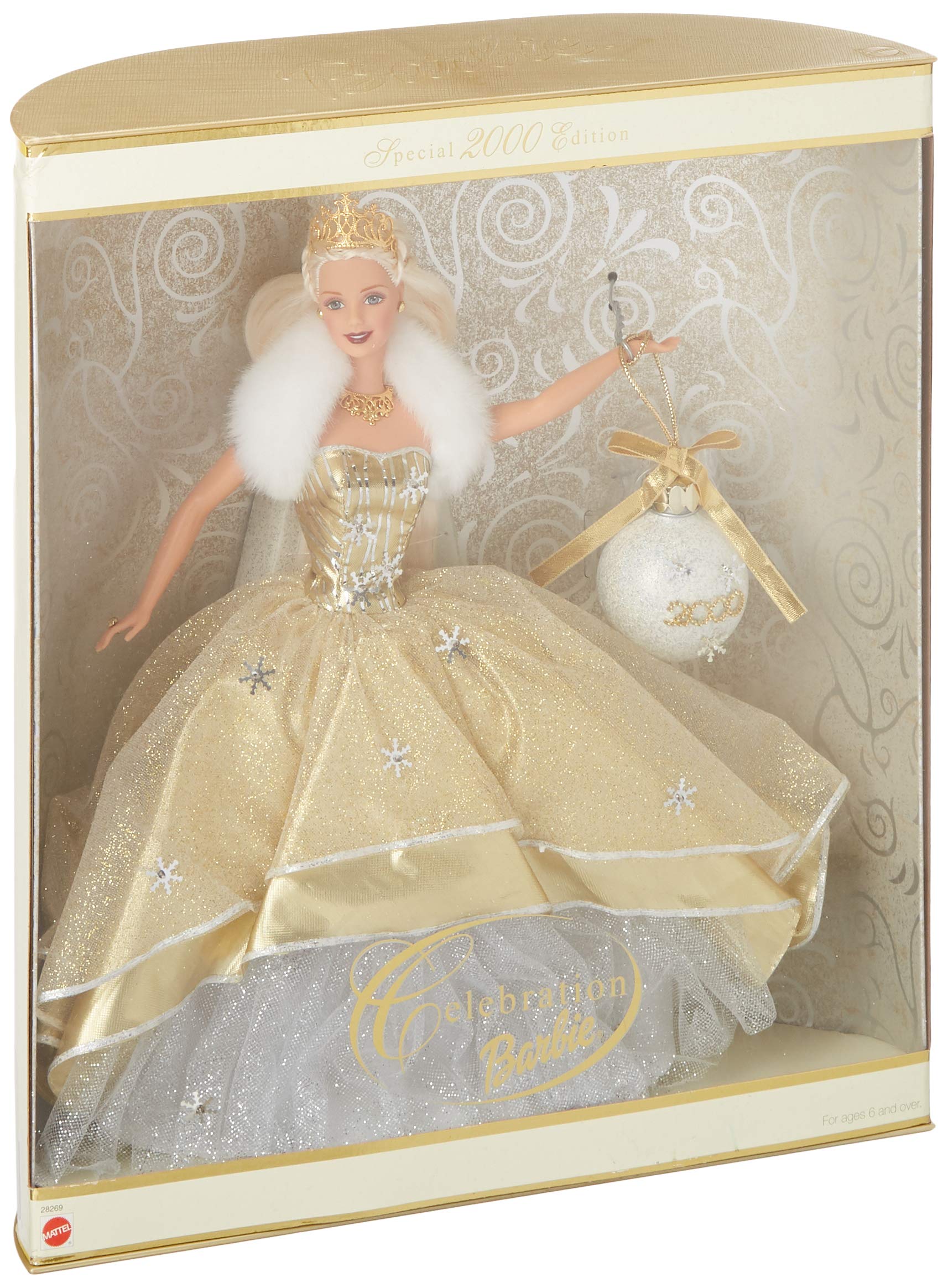 Foto 2 pulgar | Muñeca Mattel Celebration Barbie 2000 Y Millennium Princess - Venta Internacional.