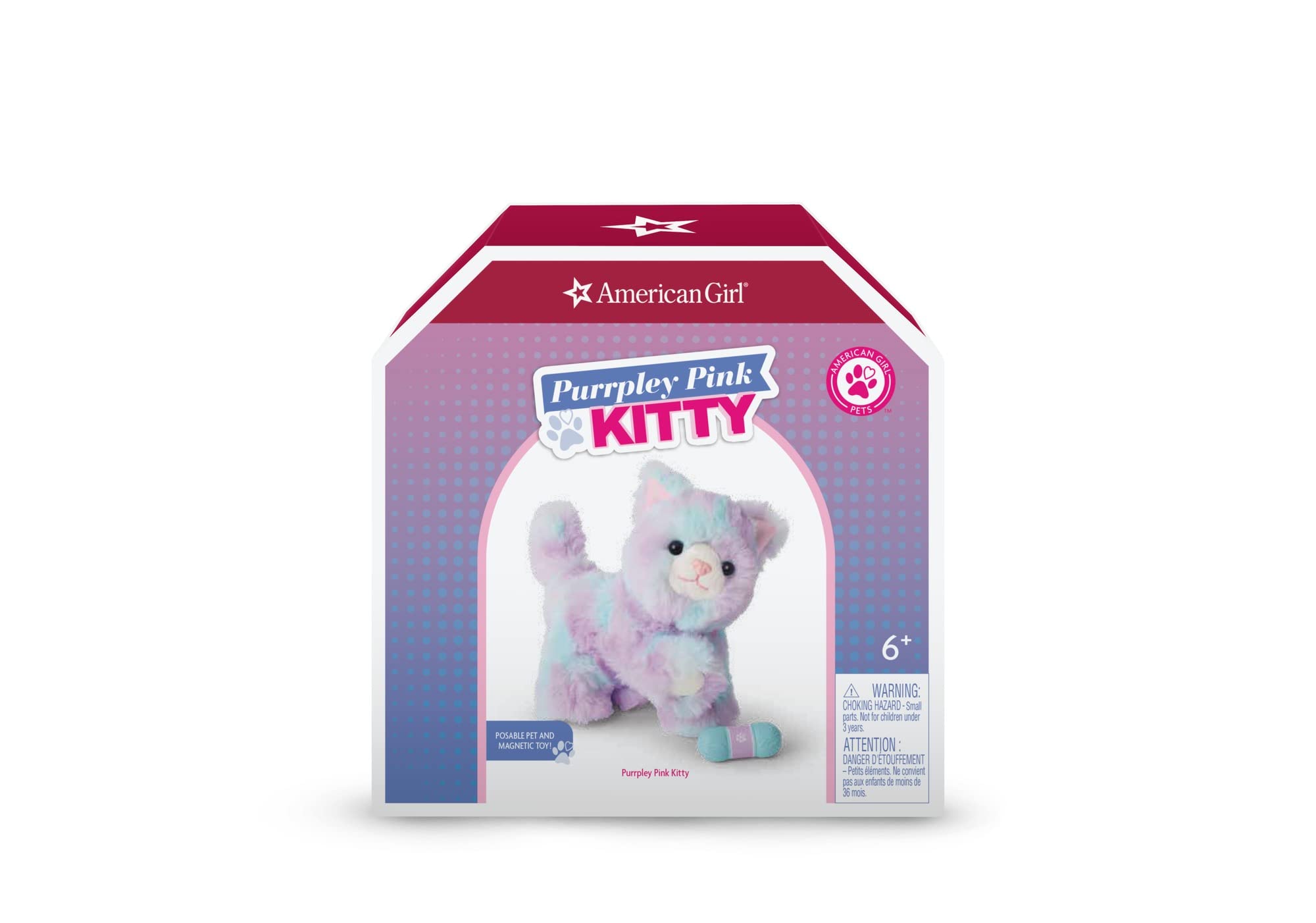 Foto 2 pulgar | Peluche American Girl Purrpley Pink Kitty-Venta Internacional