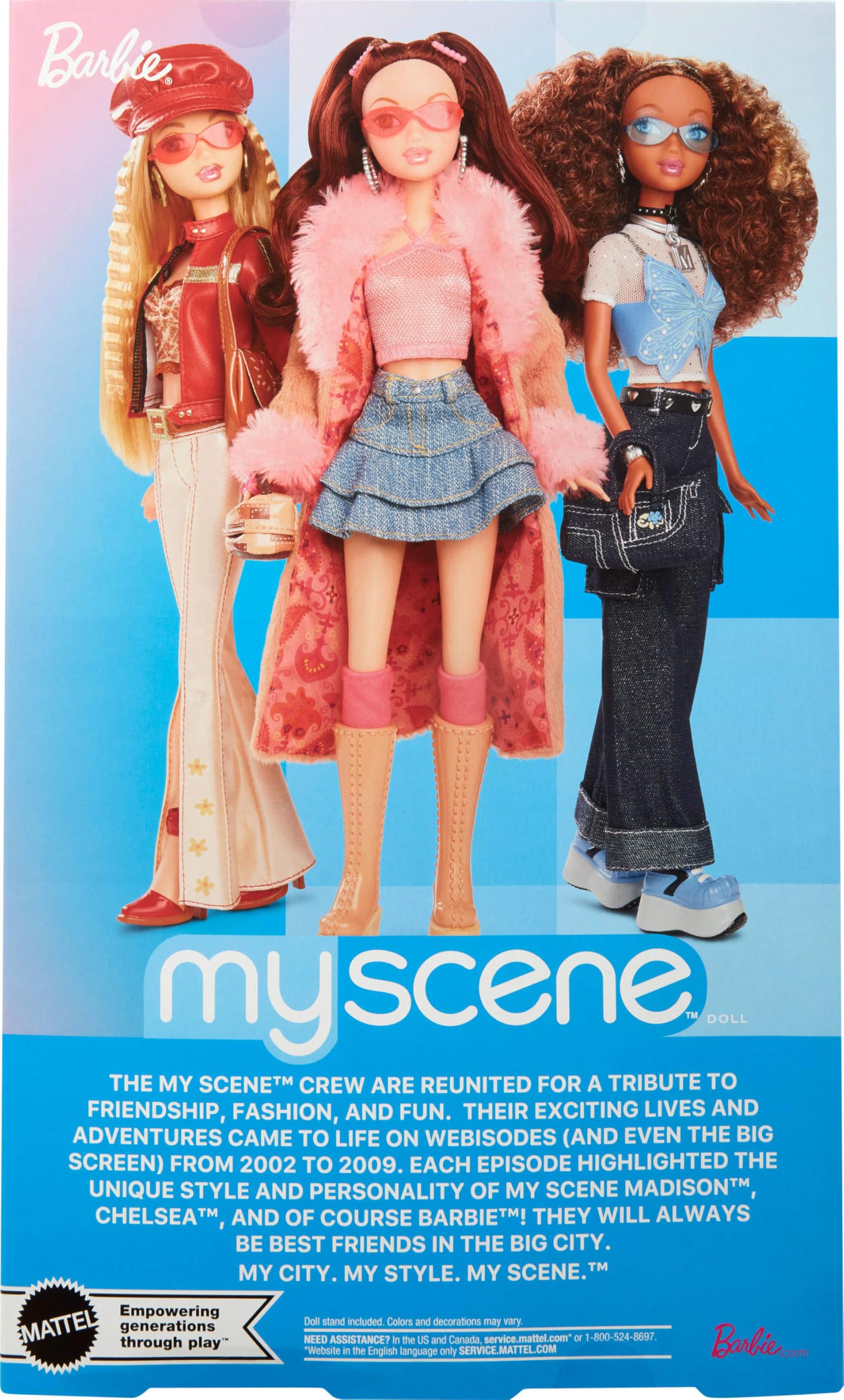 Foto 6 | Muñeca Barbie Signature My Scene Chelsea Y2k Con Atuendo Y Accesorio - Venta Internacional.