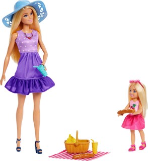 Foto 1 | Playset De Picnic Para Familiares Y Amigos De Barbie Con Muñecas De Moda - Venta Internacional.